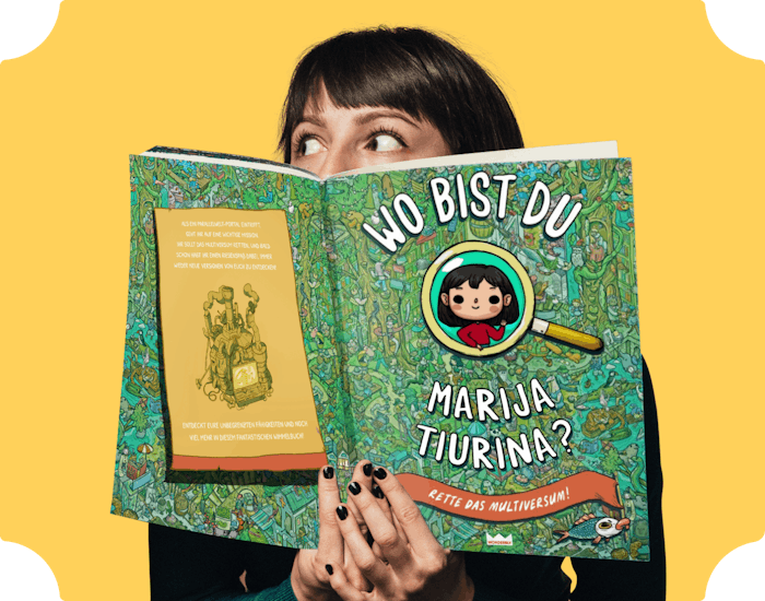 Marija Tiurina, Illustratorin der Bücher "Wo bist du?" 