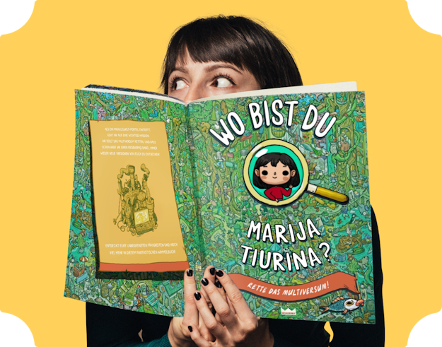 Marija Tiurina, Illustratorin der Bücher "Wo bist du?" 