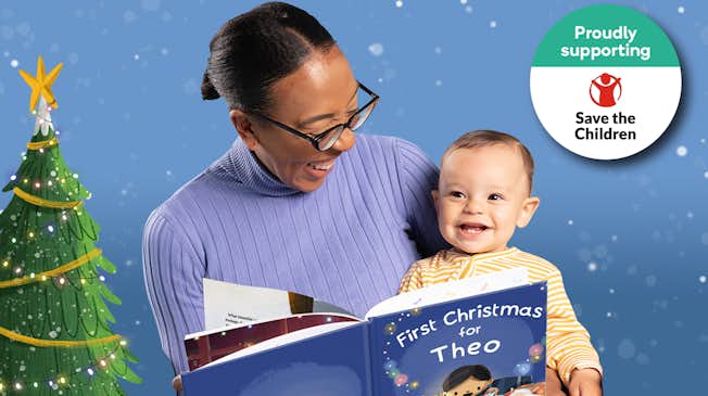 mother and child reading