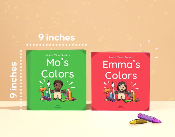 Personalized Book for Toddlers - Learning Colors and Numbers – My