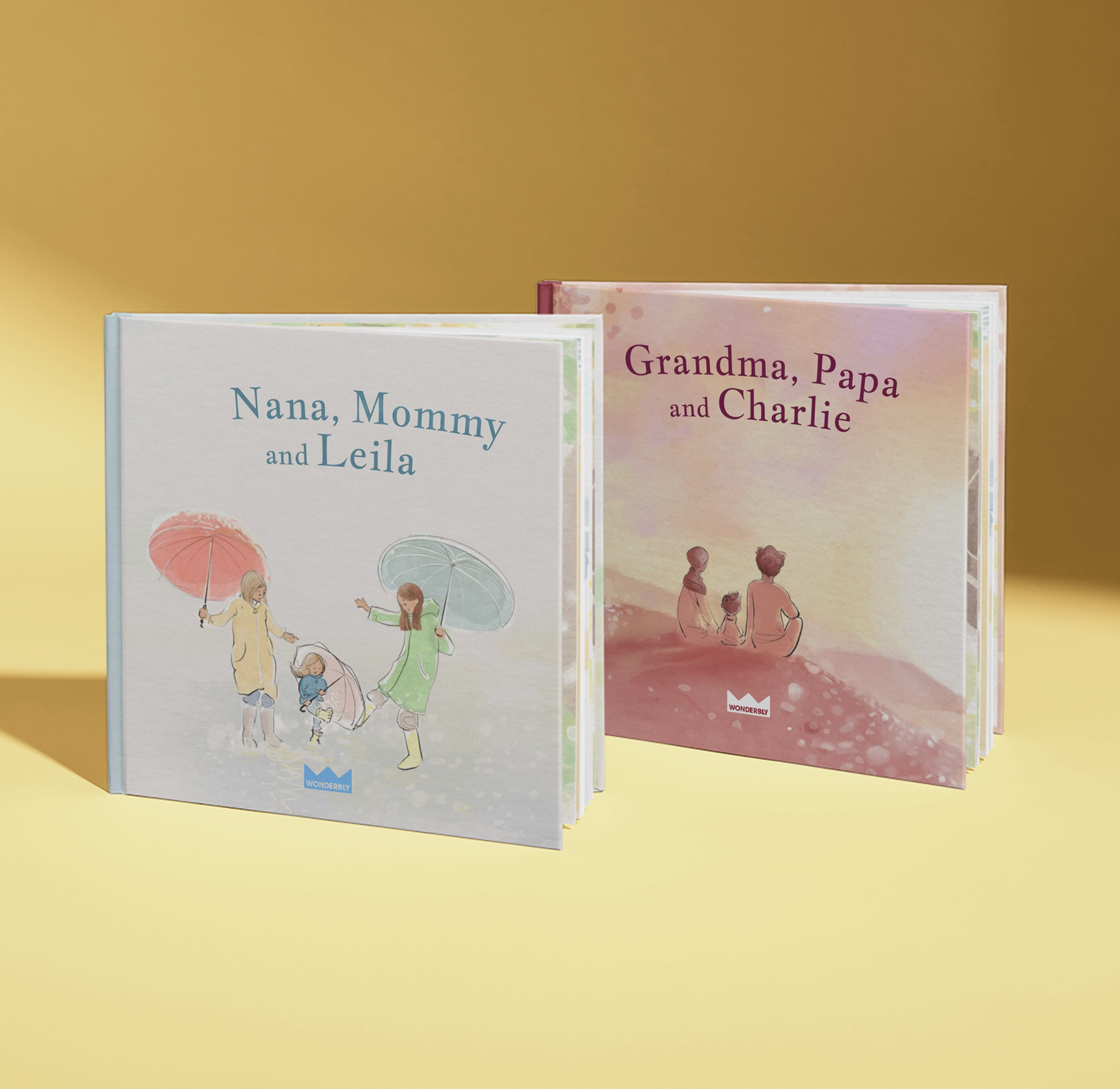 A personalized multi-generational keepsake book