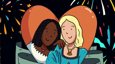 Super Epic Love Quest book example illustrations