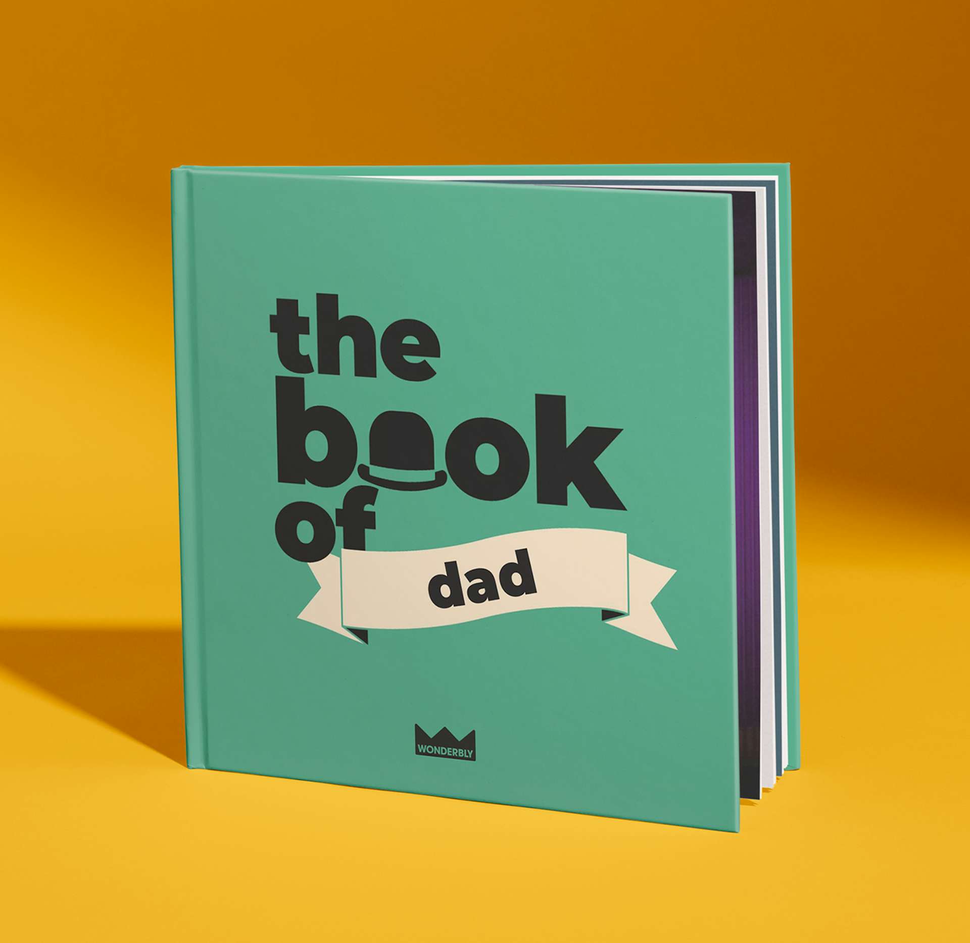 Example of the personalised book of dad