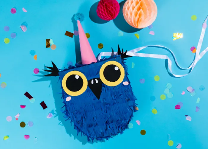 Handmade DIY piñata 