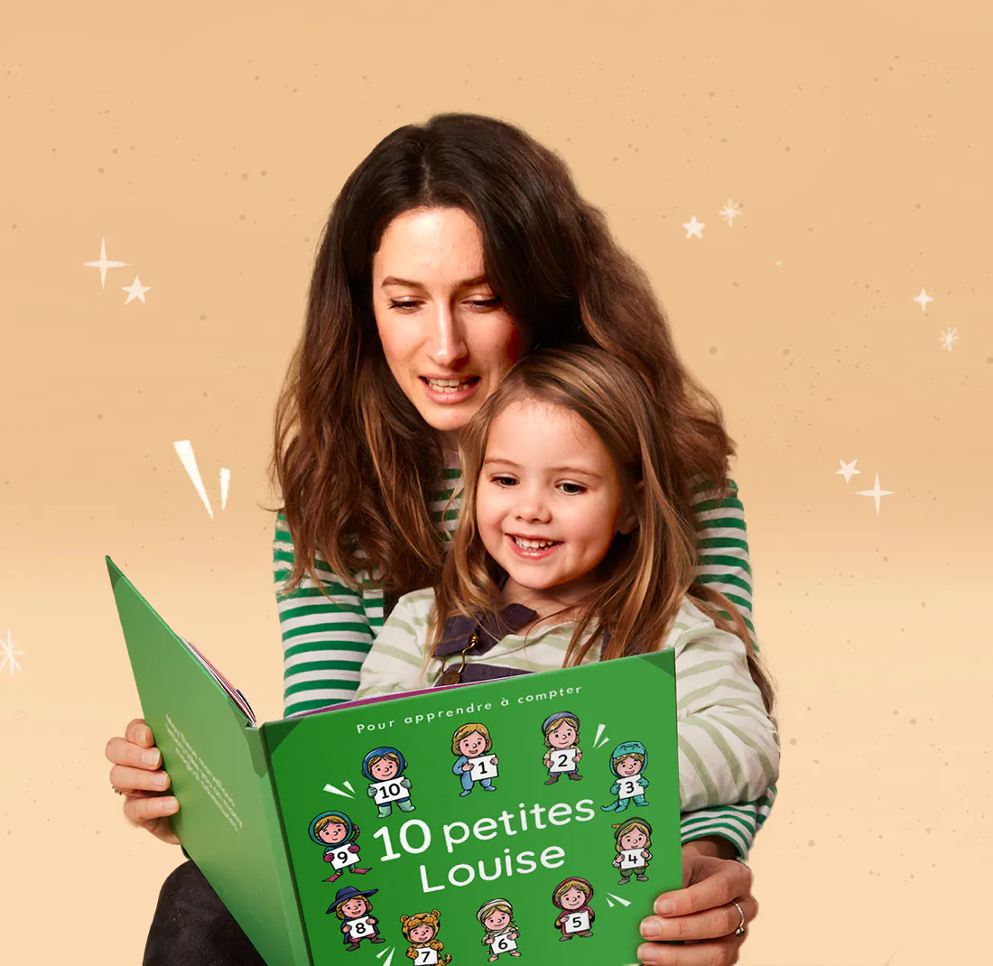 Un adulte et un enfant lisant ensemble 10 fois toi