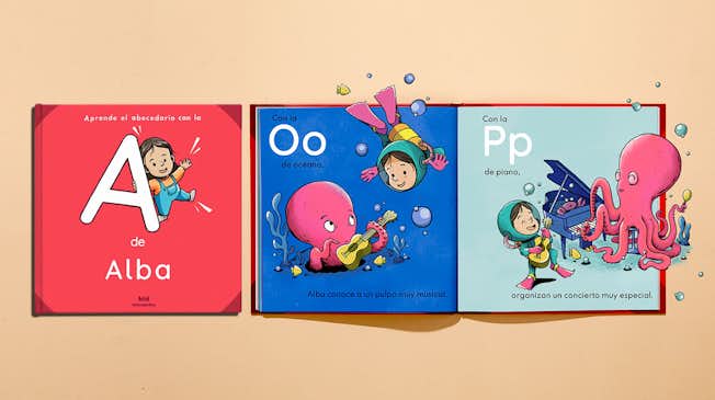 Inside spread in ABC For You (ES)