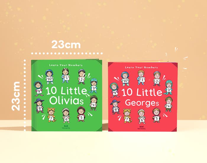 Dimensions of 10 Little Yous