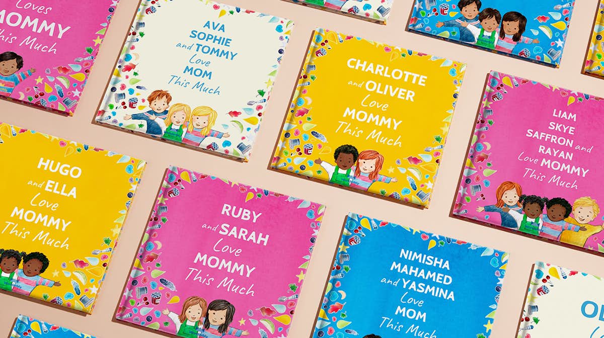 I Love Mommy This Much - Personalized Book for Moms