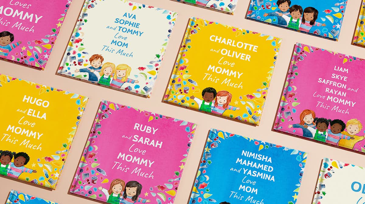I Love Mommy This Much | Personalized Book for Moms ...