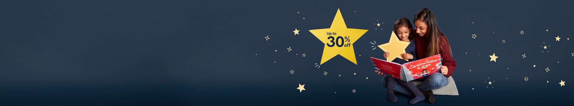 Up to 30% off personalized baby & toddler books