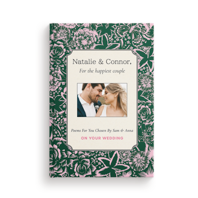 Personalised book cover with photo