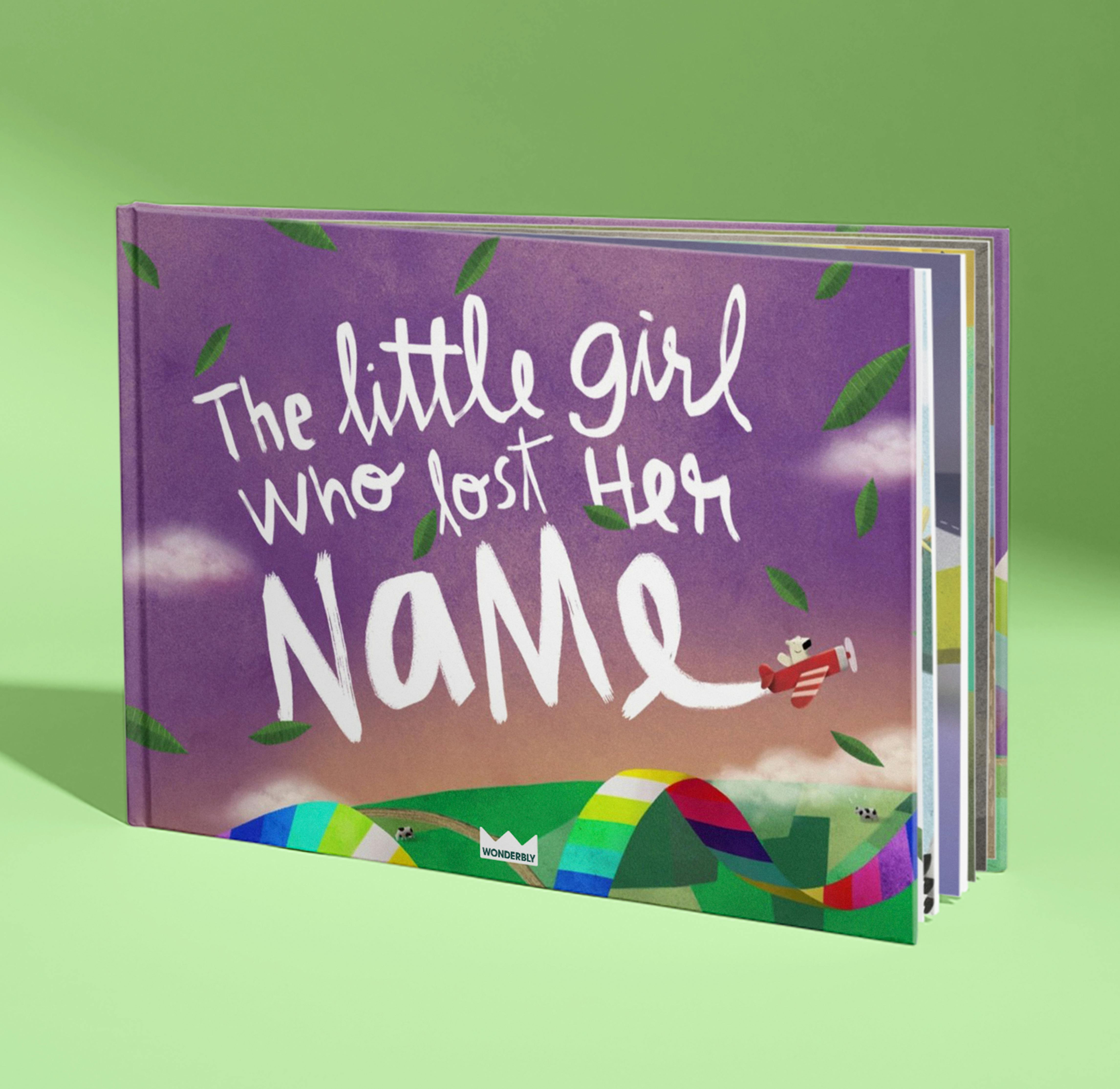 The little girl who lost her name purple cover