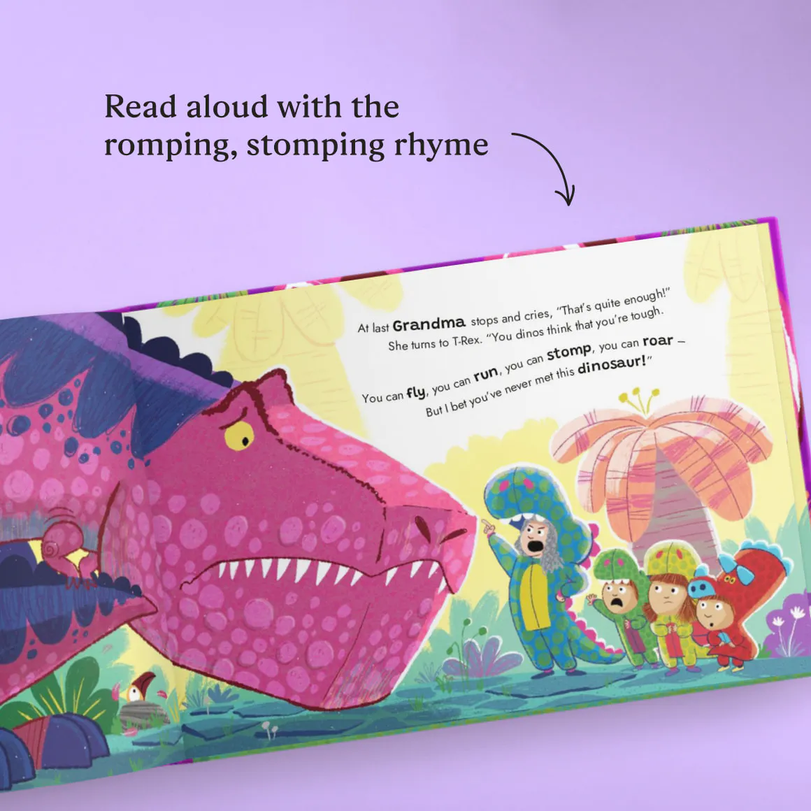 A page inside the personalised book