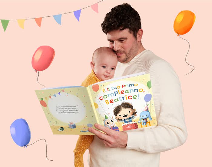 papà e figlia leggono il loro libro