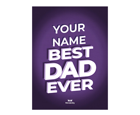 Best Dad Ever  Fathers Day Card Free  Greetings Island