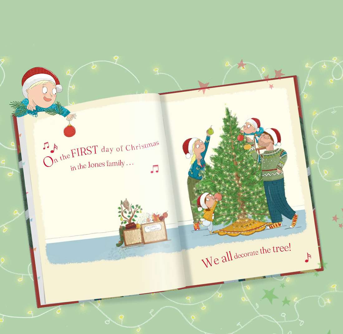 Our 12 Days of Christmas | A personalised story for all the family