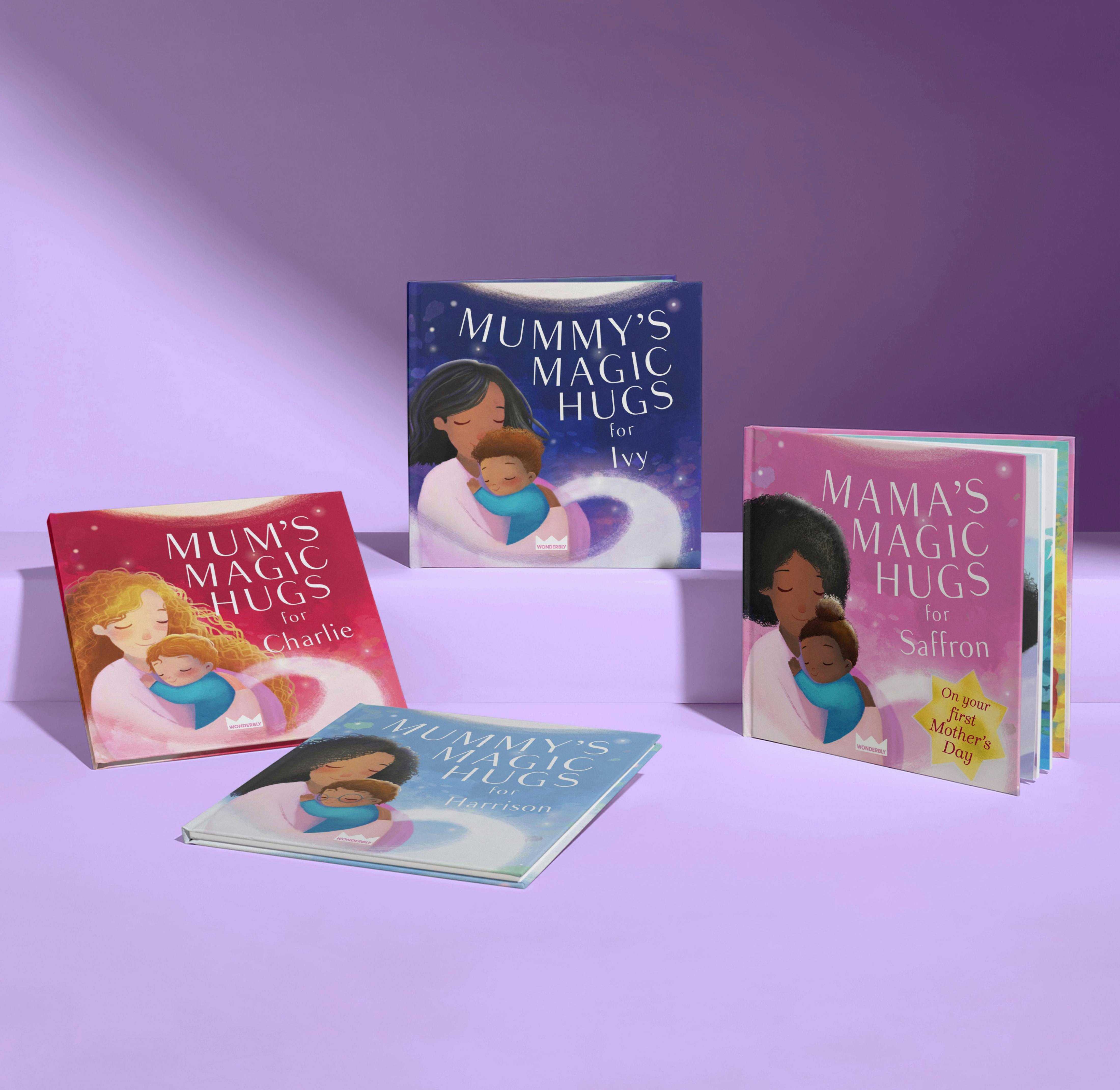 mummy's magic hugs with special cover 'On your first Mother's Day'