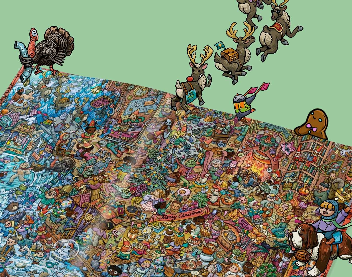 spread from the book