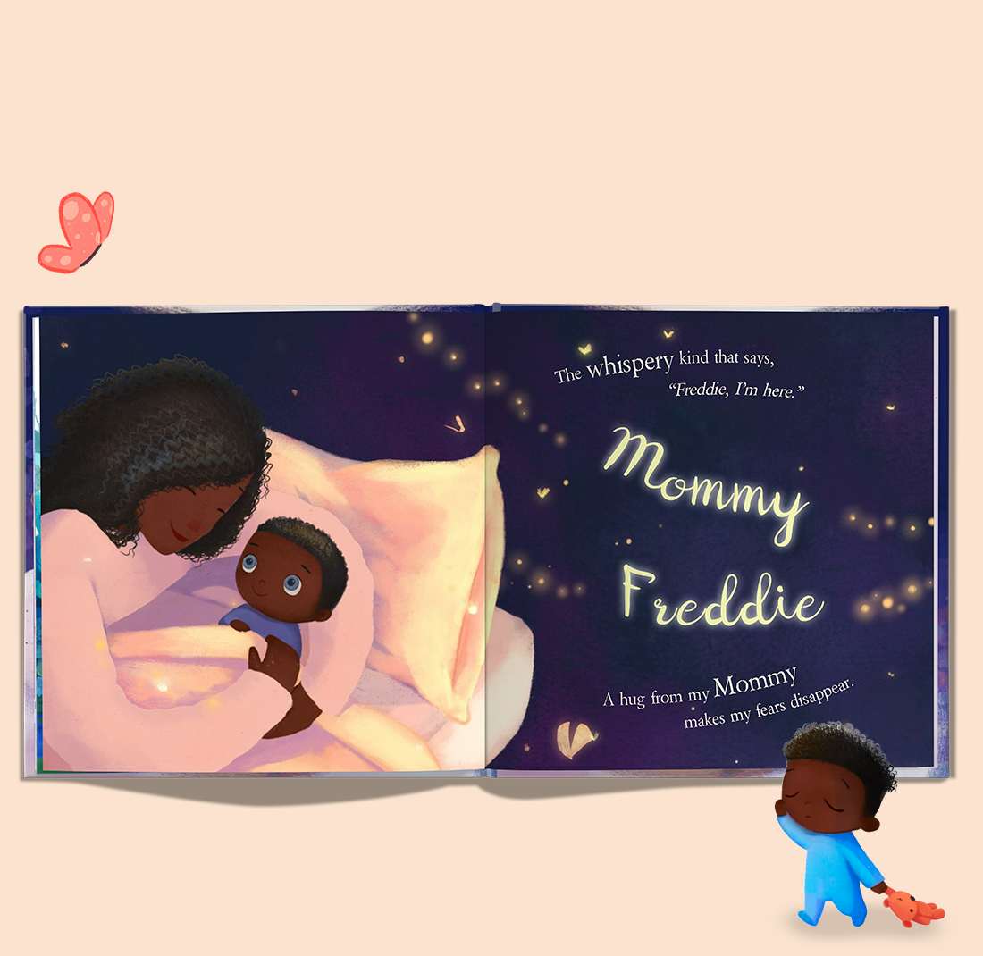 Inside pages of the book