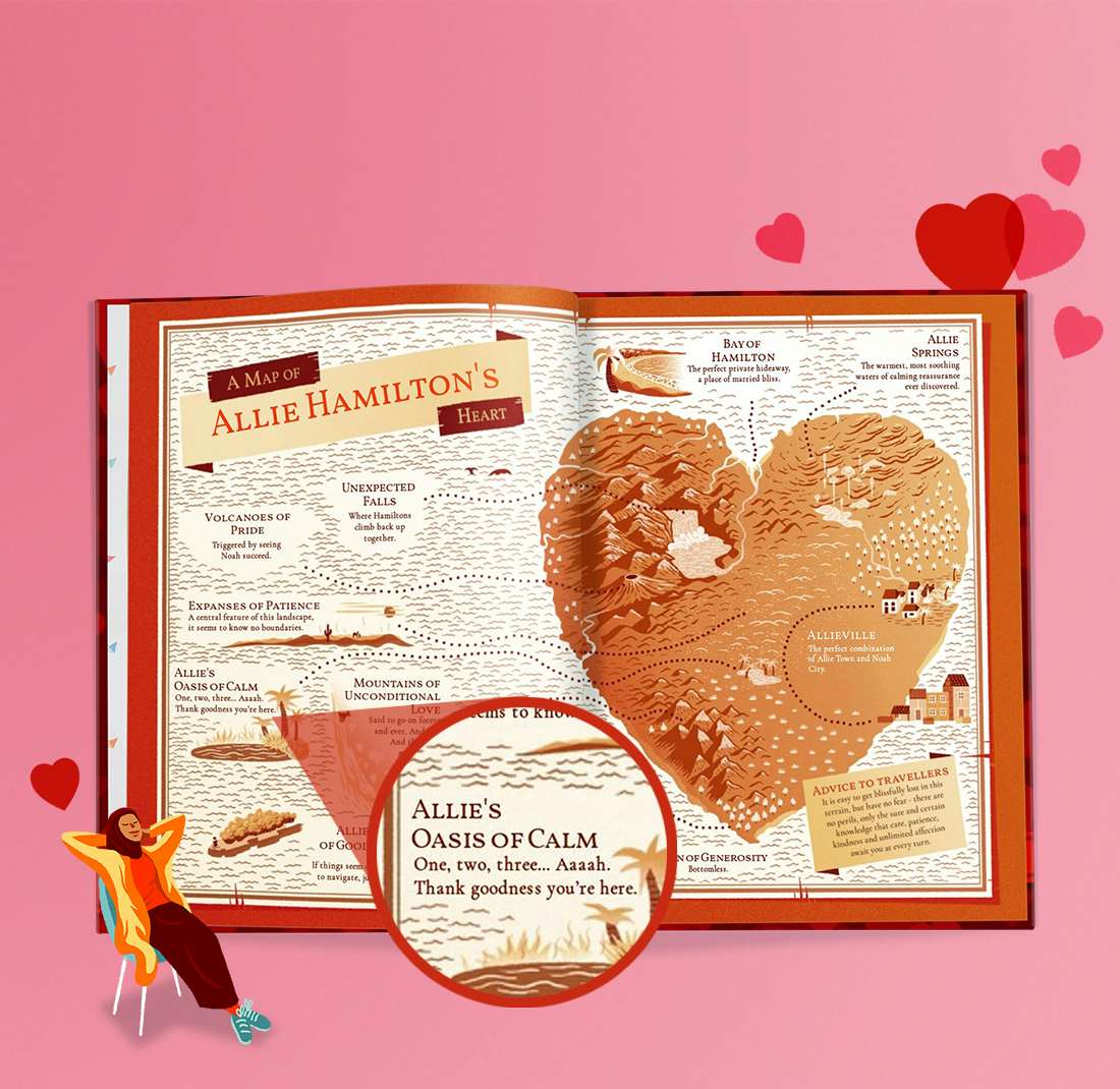 Your Super Epic Love Quest, Personalized Love Book