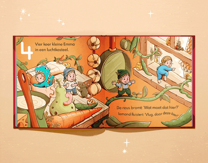 Personalized spread in 10 Little Yous