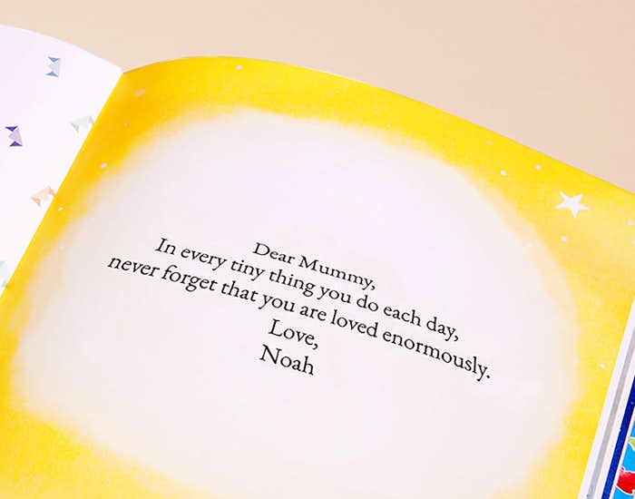 Add your own message of love