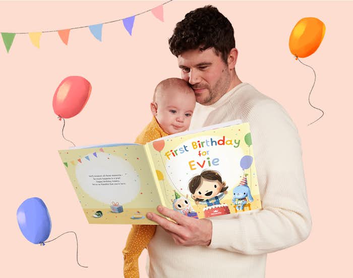 dad and daughter reading book