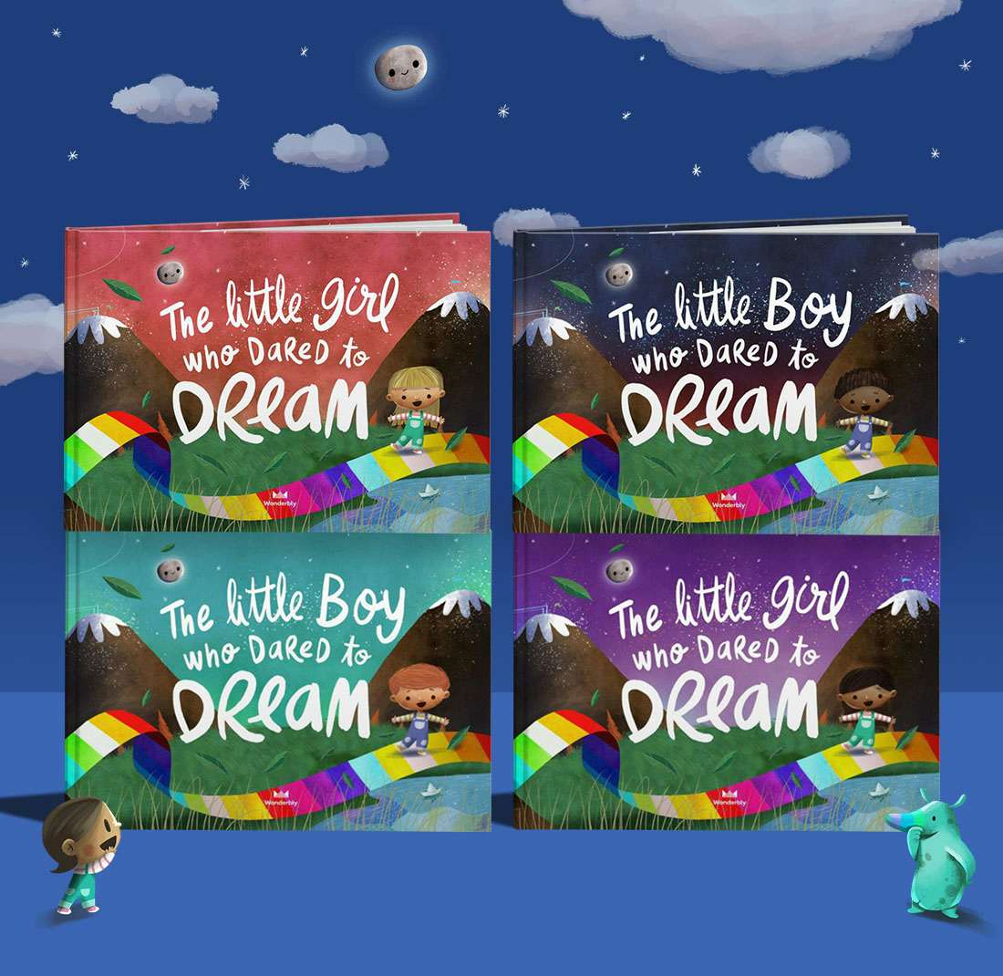 The Little Boy Girl Who Dared To Dream Children S Book Wonderbly The Little Boy Girl Who Dared To Dream Children S Book Wonderbly