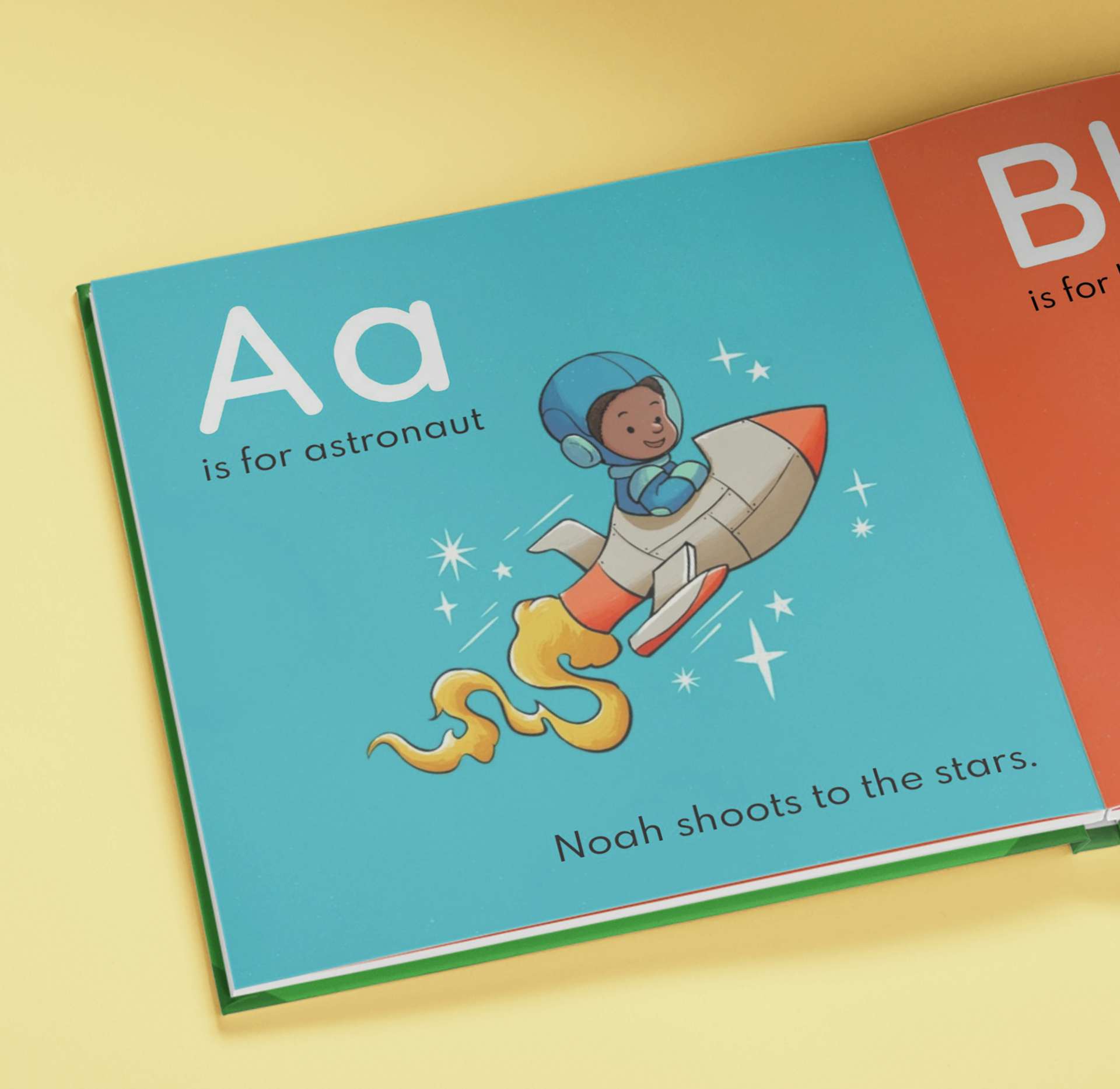 Out of this World - A Personalized Space Adventure Christmas Book for Kids  w/Child’s Name
