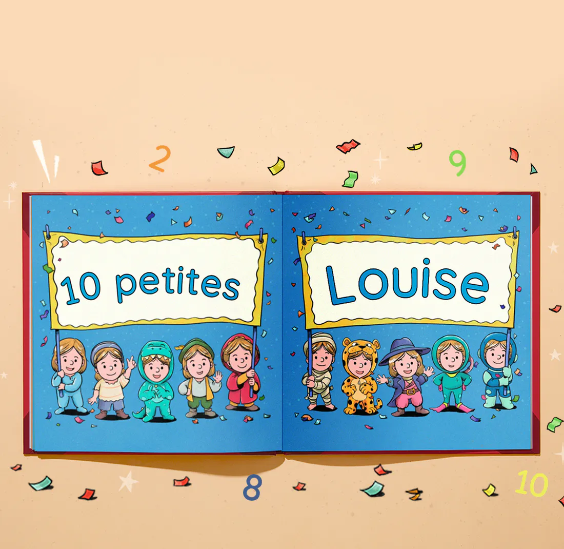 Une page de 10 fois toi avec les options personnalisées