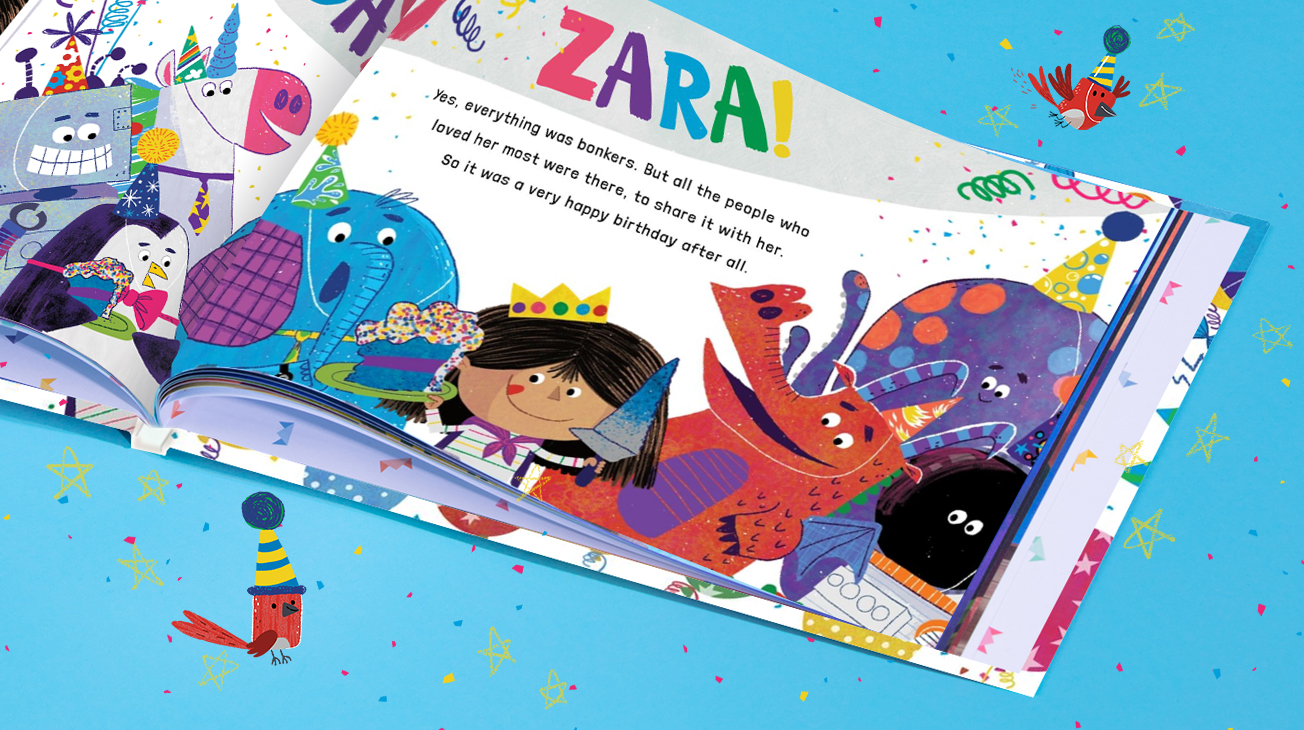 Happy Bonkers Birthday Book Personalized Birthday Book Wonderbly