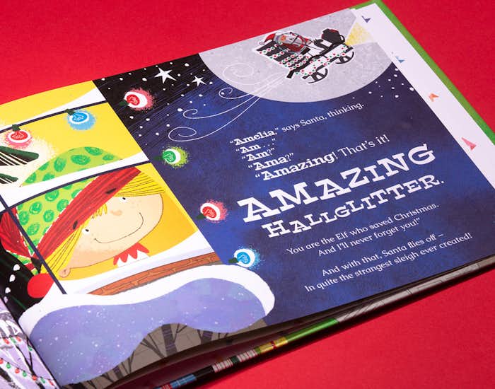 Elf Who Saved Christmas | Personalized Christmas Book | Wonderbly