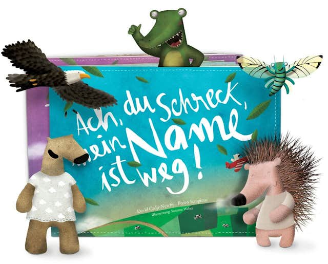 Personalisiertes Kinderbuch von Wonderbly: Ach du Schreck mein name ist weg