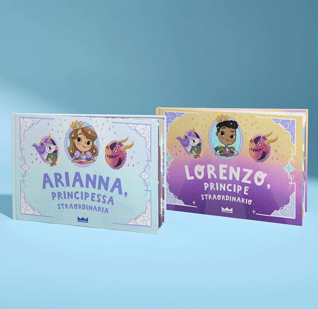 two front covers of princess books