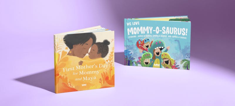 First Mother's Day book and Mommy O Saurus