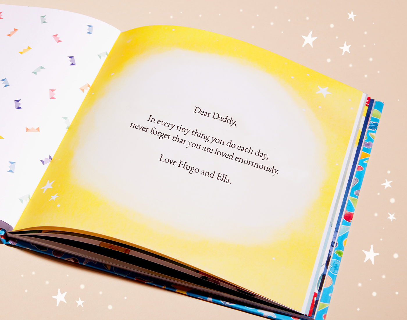 i love you daddy personalised book