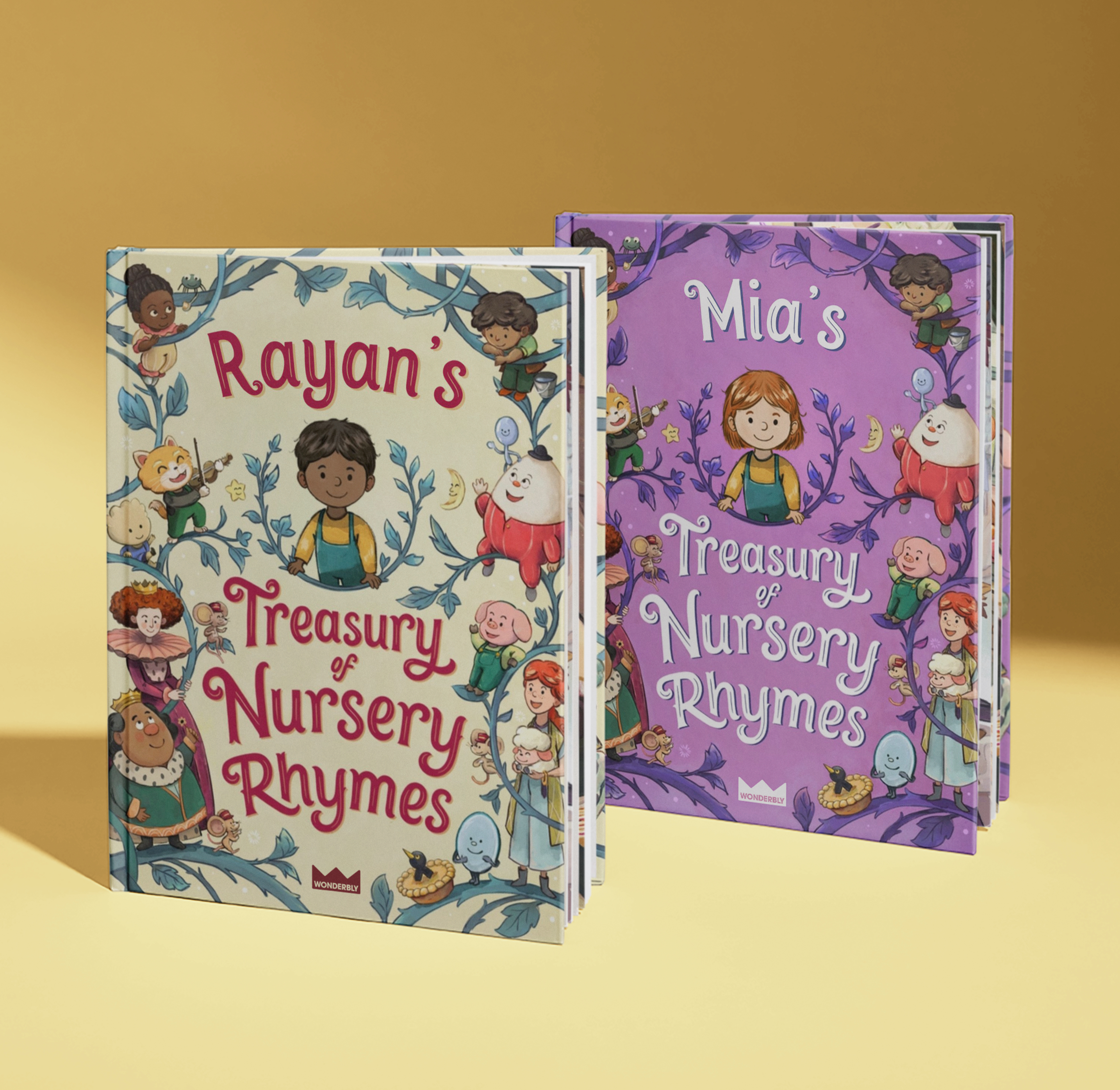 Your Treasury Of Nursery Rhymes Personalized Nursery Rhyme