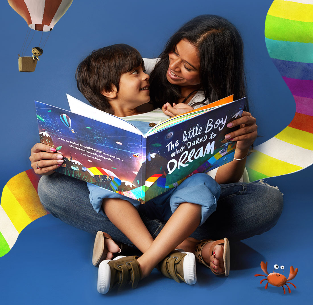 The Little Boy/Girl Who Dared to Dream Children's Book Wonderbly