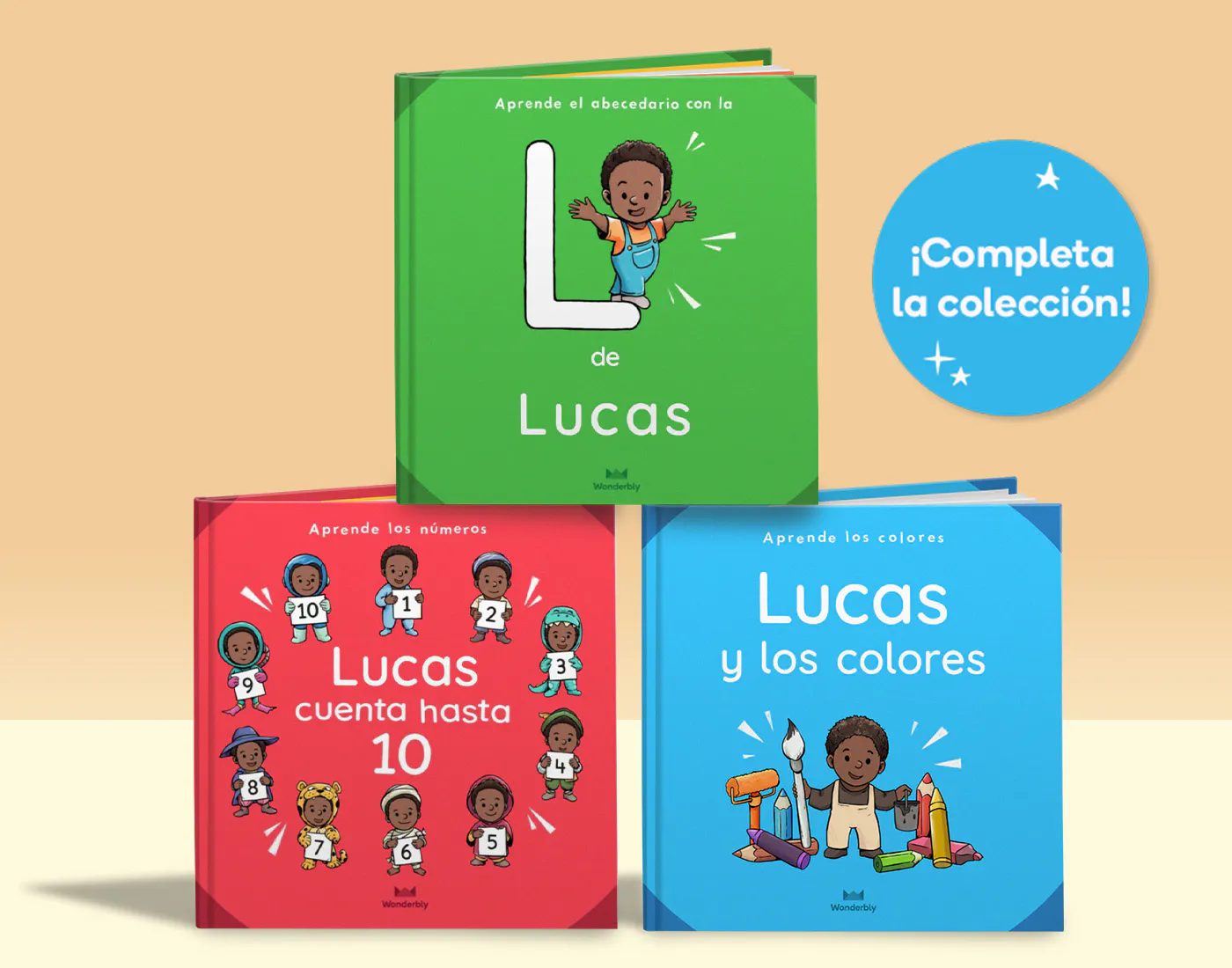 Libros de la colección Pack para prelectores de Wonderbly