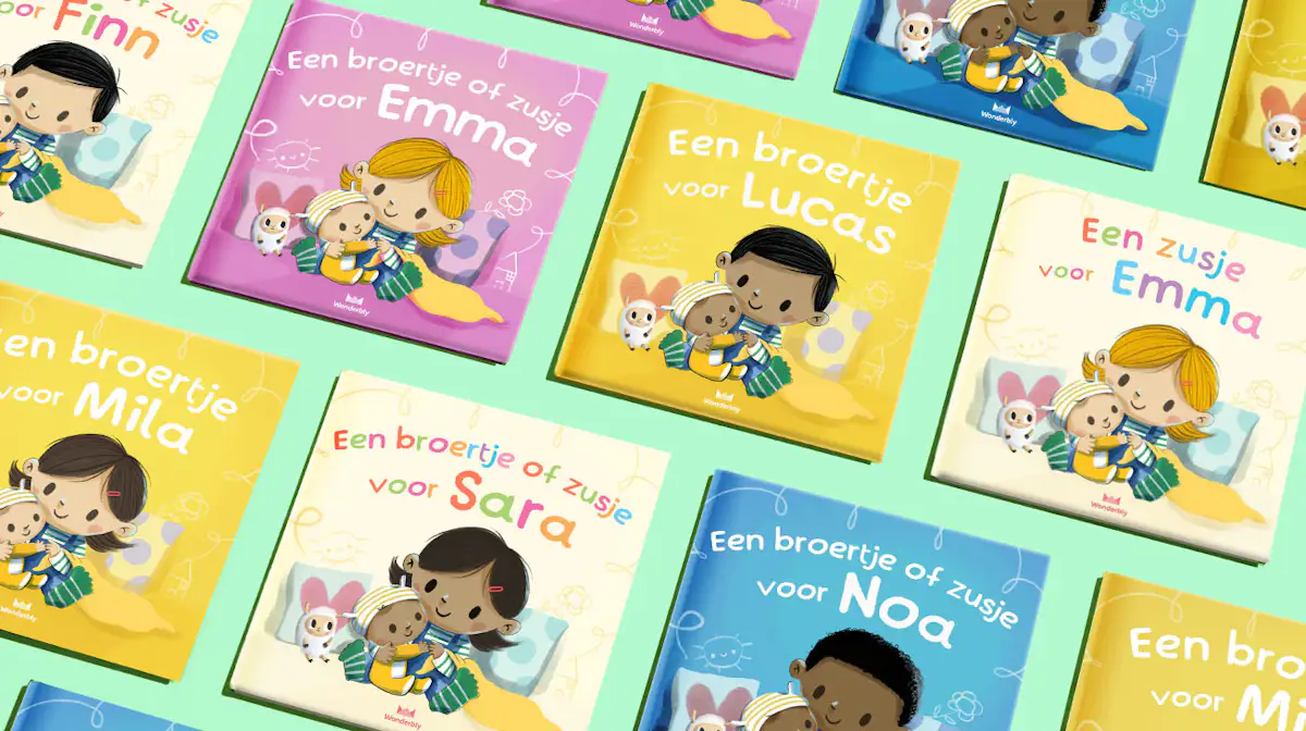 Een broertje of zusje voor jou | Gepersonaliseerd kinderboek | Wonderbly