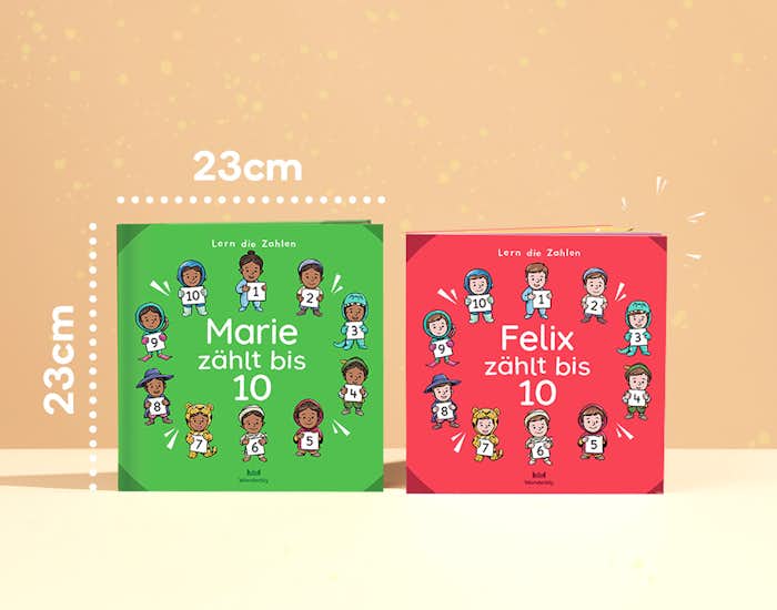 Dimensions of 10 Little Yous