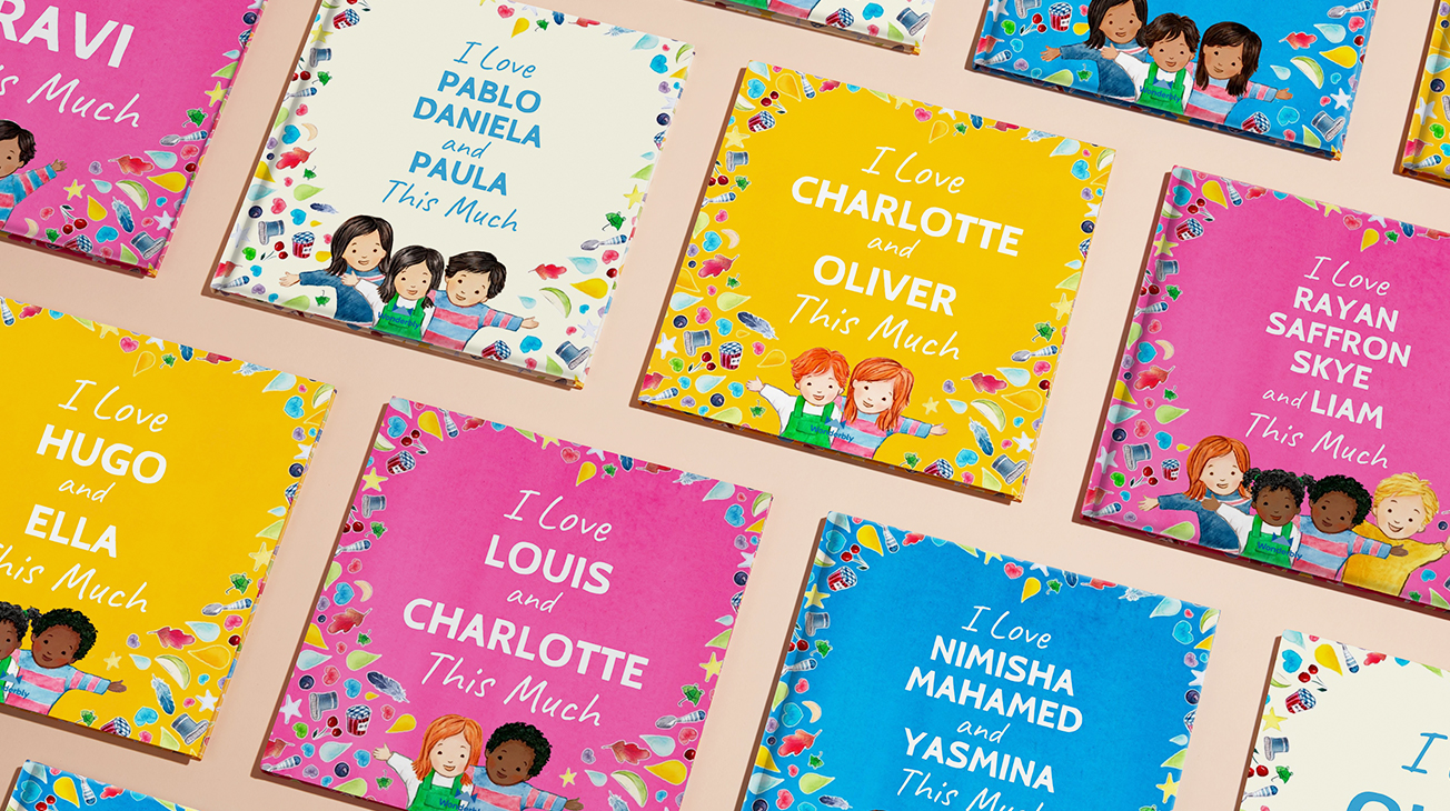 I Love You This Much | Personalized Children’s Book | Wonderbly