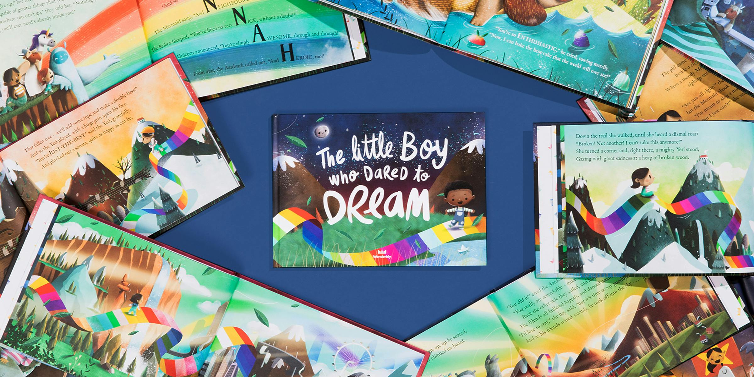 The Little Boy or Girl Who Dared to Dream Wonderbly