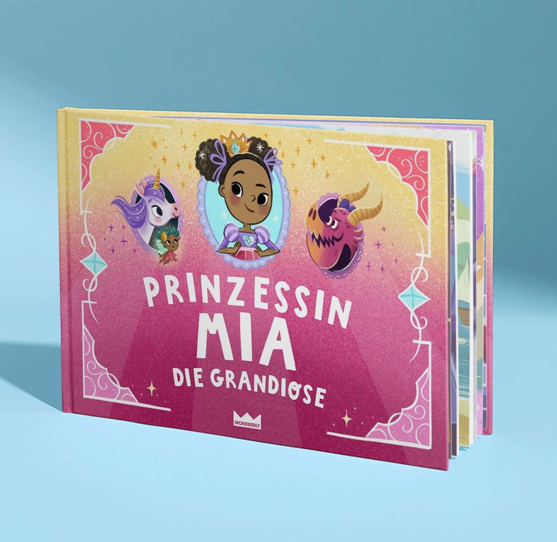 pink front cover of princess you book