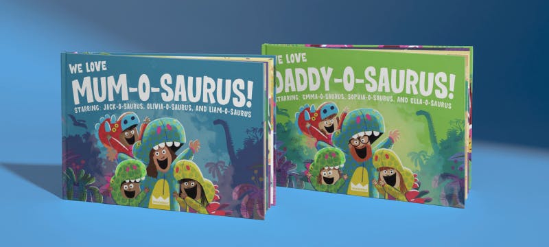 I'm a Mum O Saurus and I'm a Dad O Saurus books