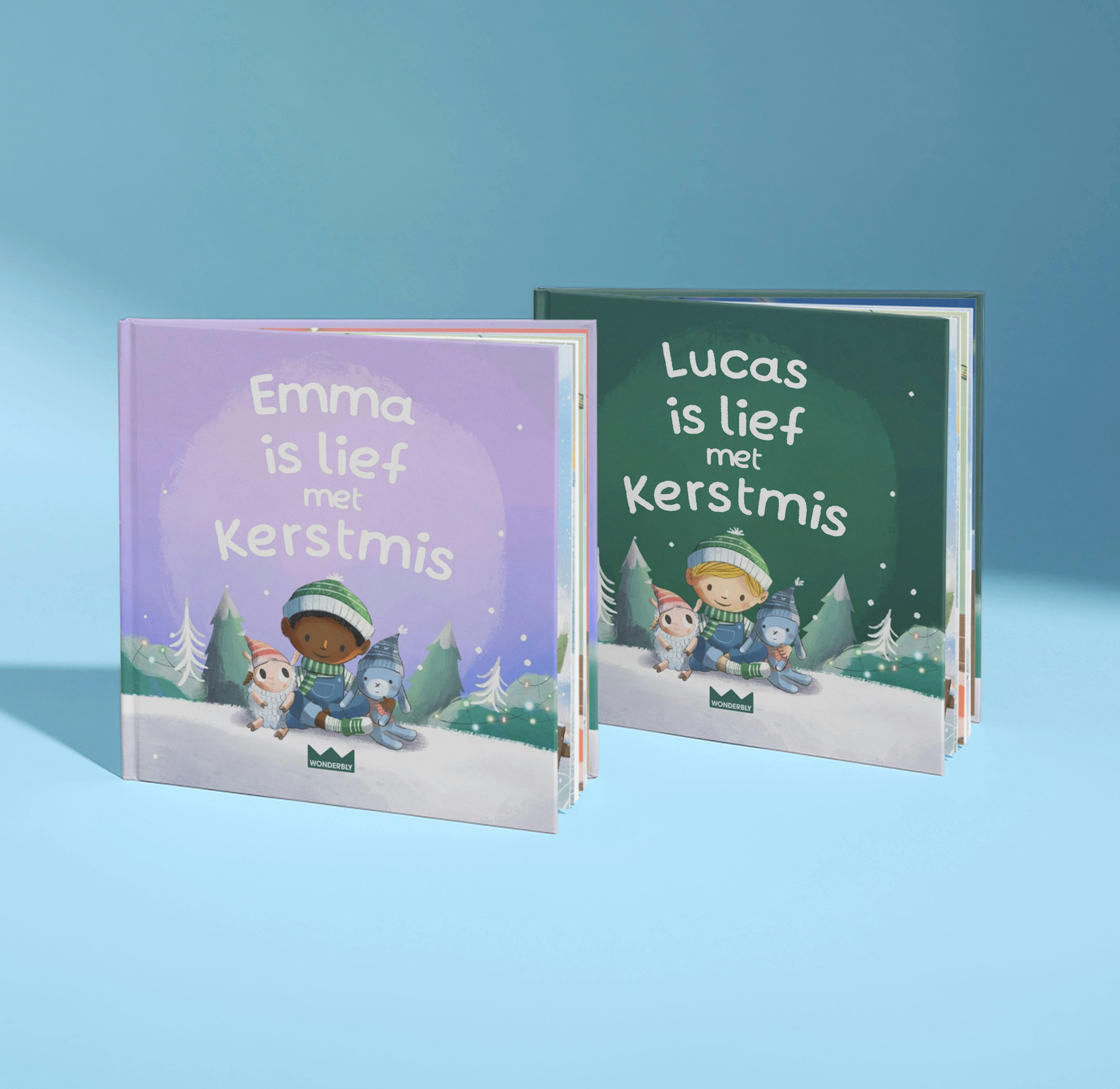 two front covers of christmas kindness for you book