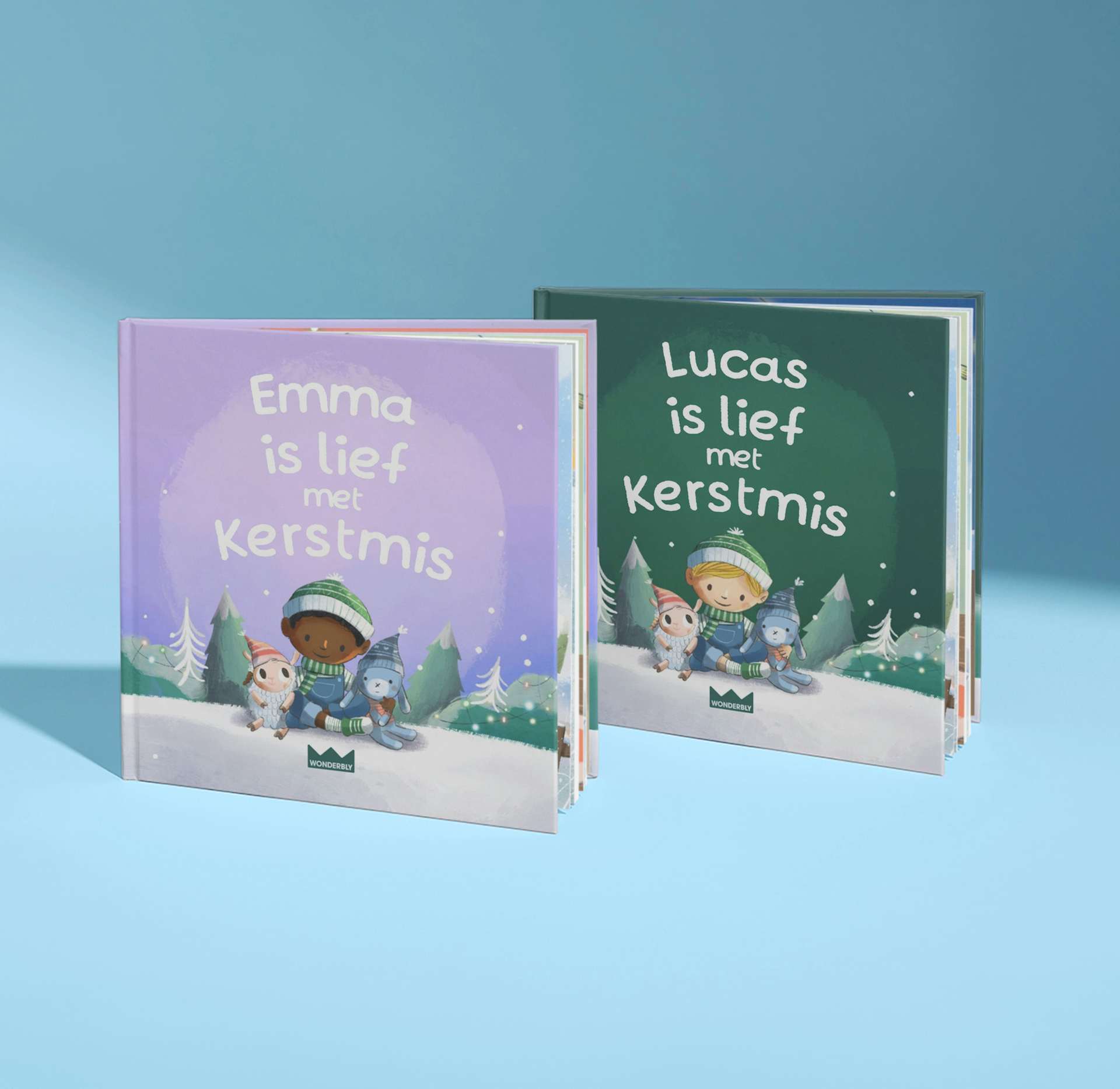 two front covers of christmas kindness for you book