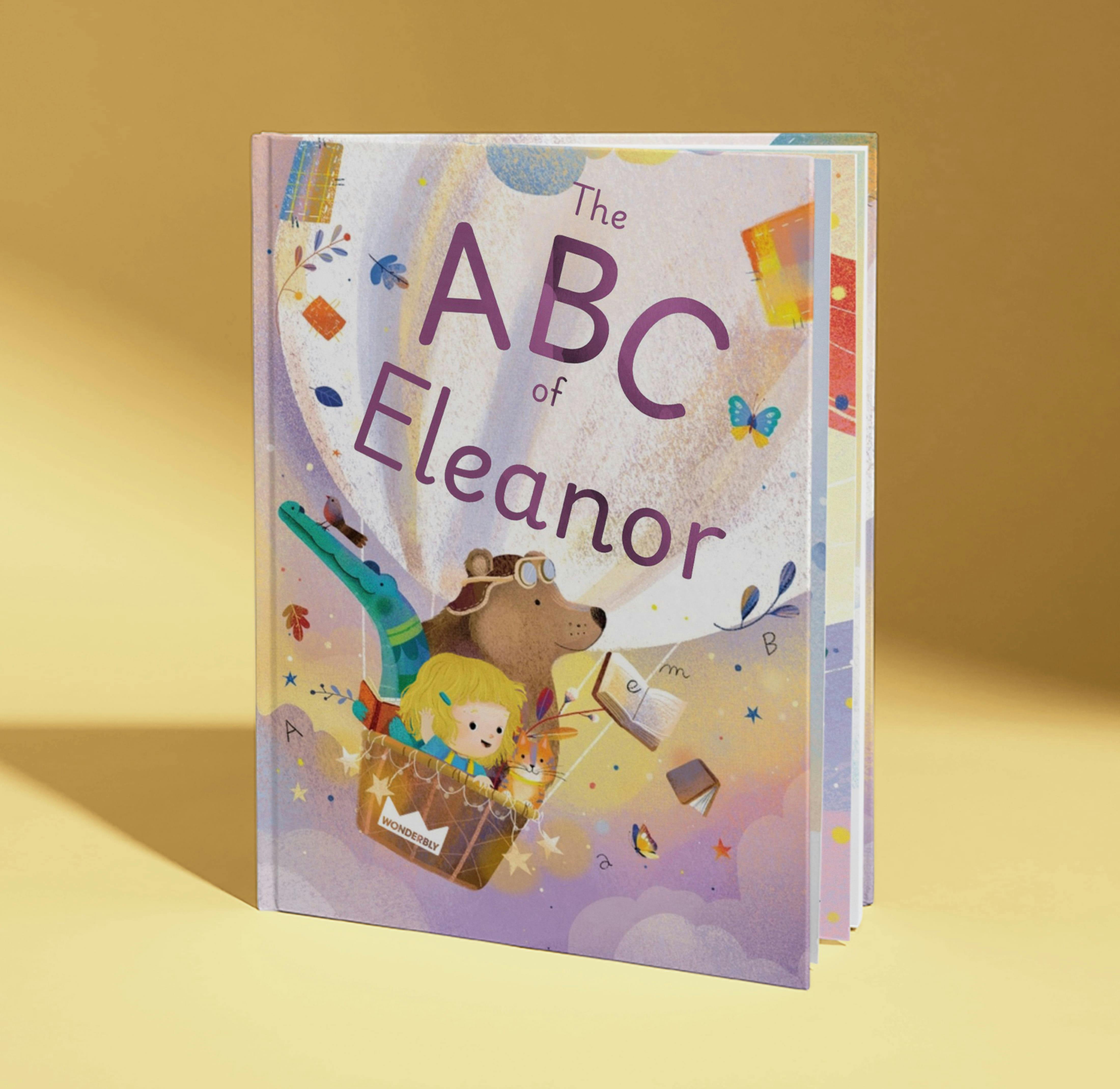 Personalised book cover