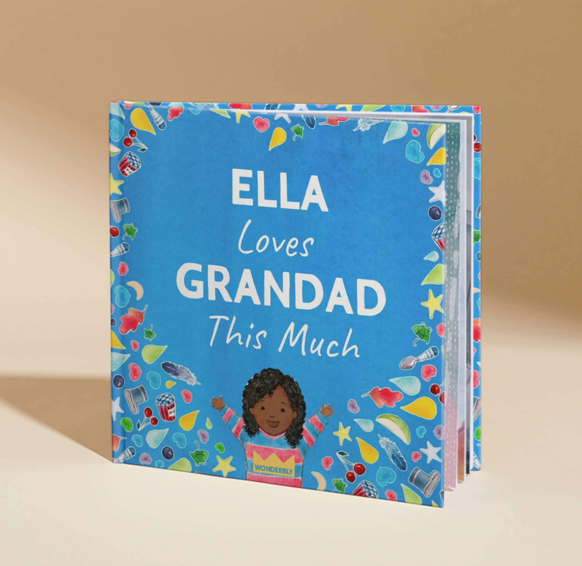 personalised book cover