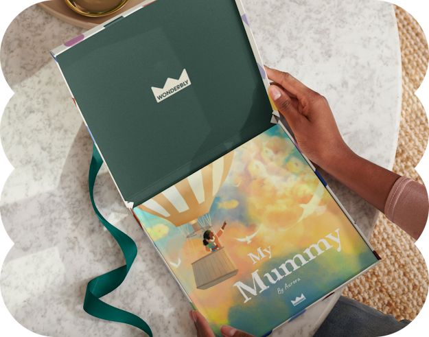 Personalised book in a gift box